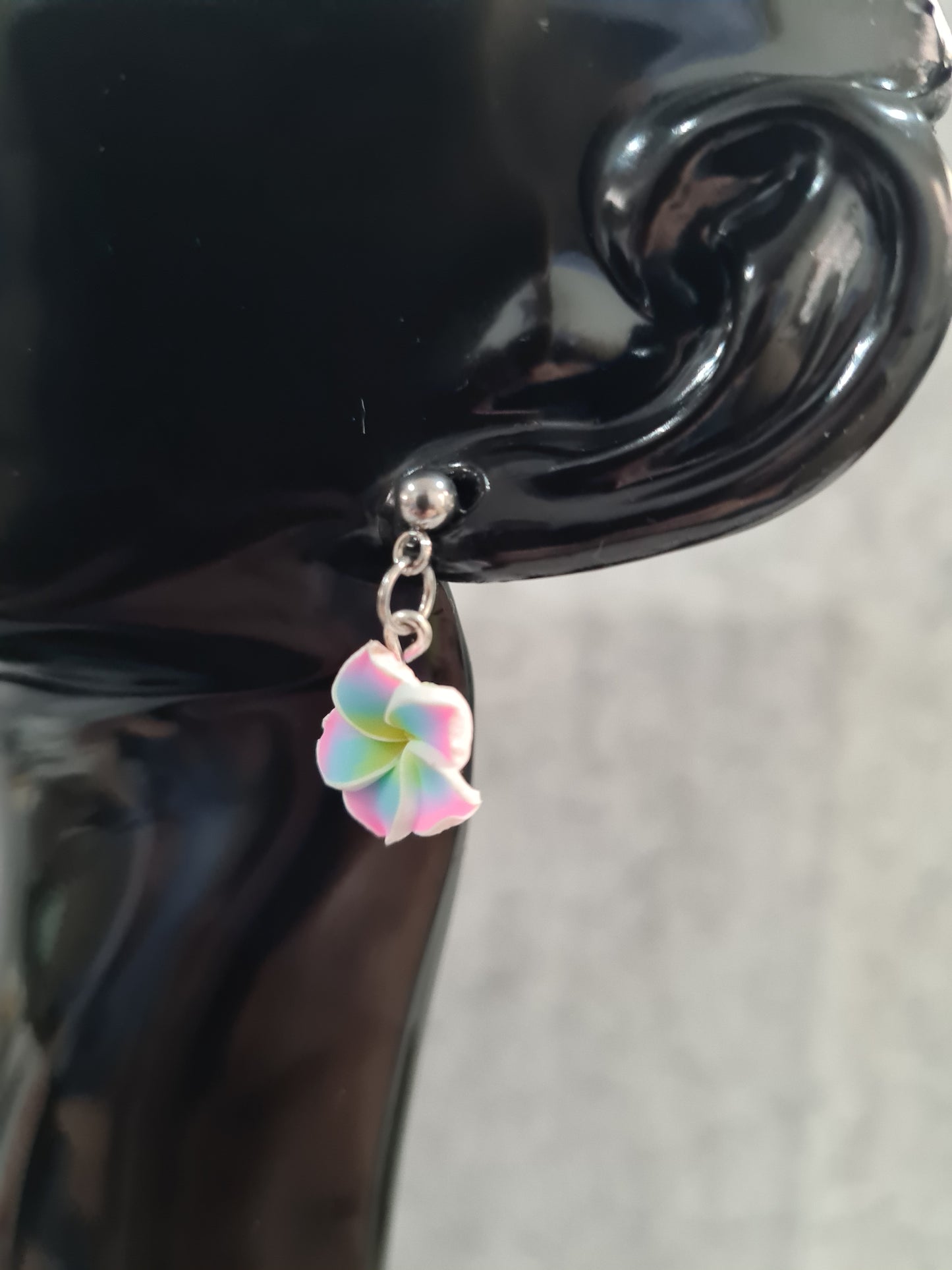 Frangipani Earrings Studs (Gold, Rose Gold & Silver)