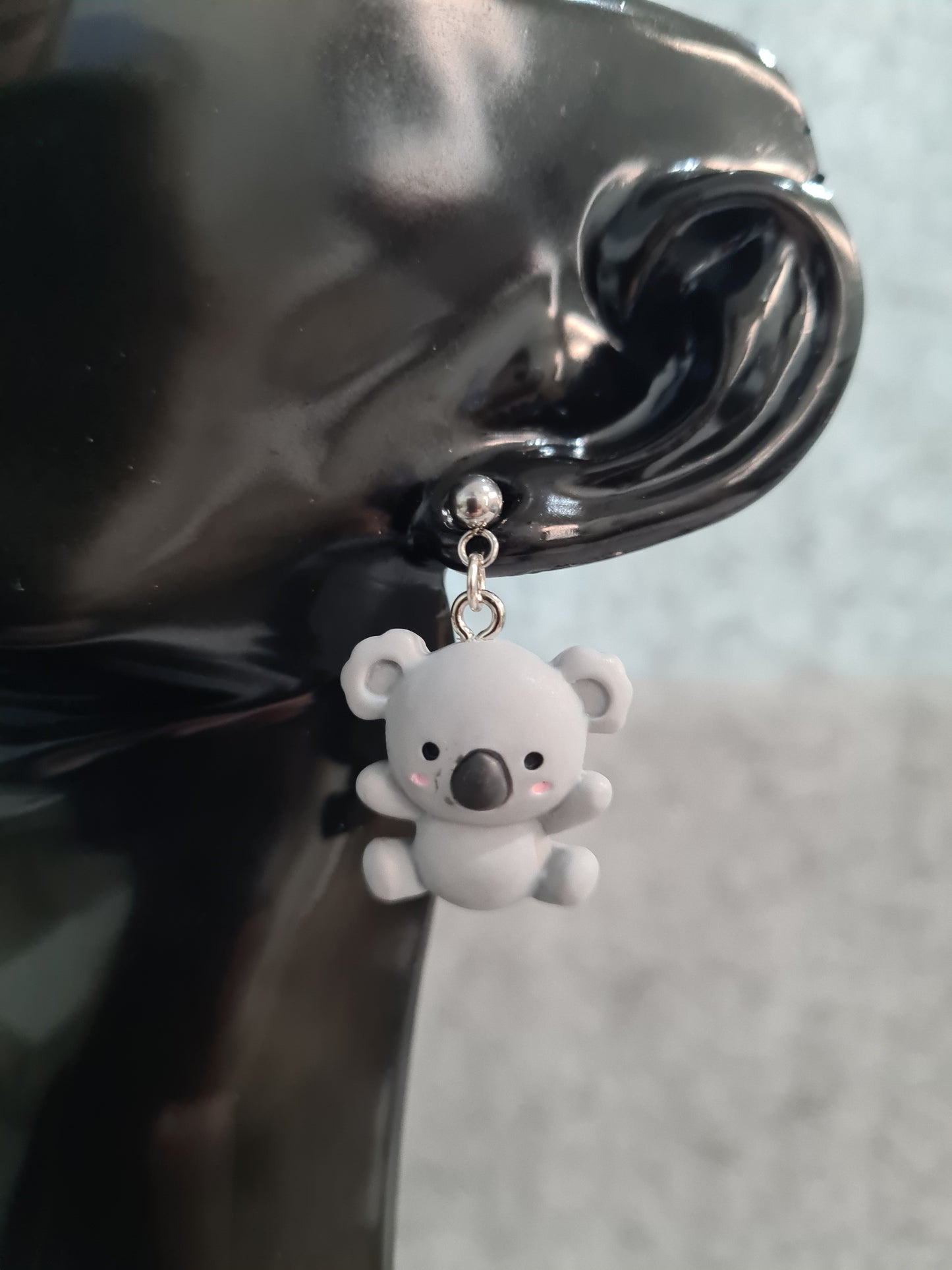Koala Earrings (Ball Stud/Shephard Hook)