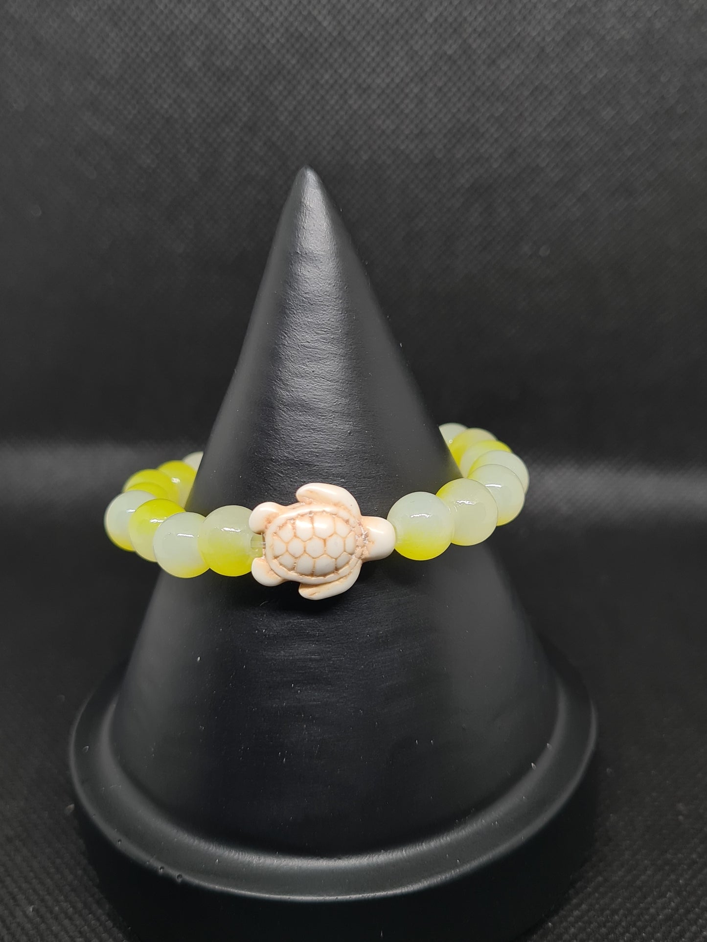 Glass Turtle, Yellow (15cm)