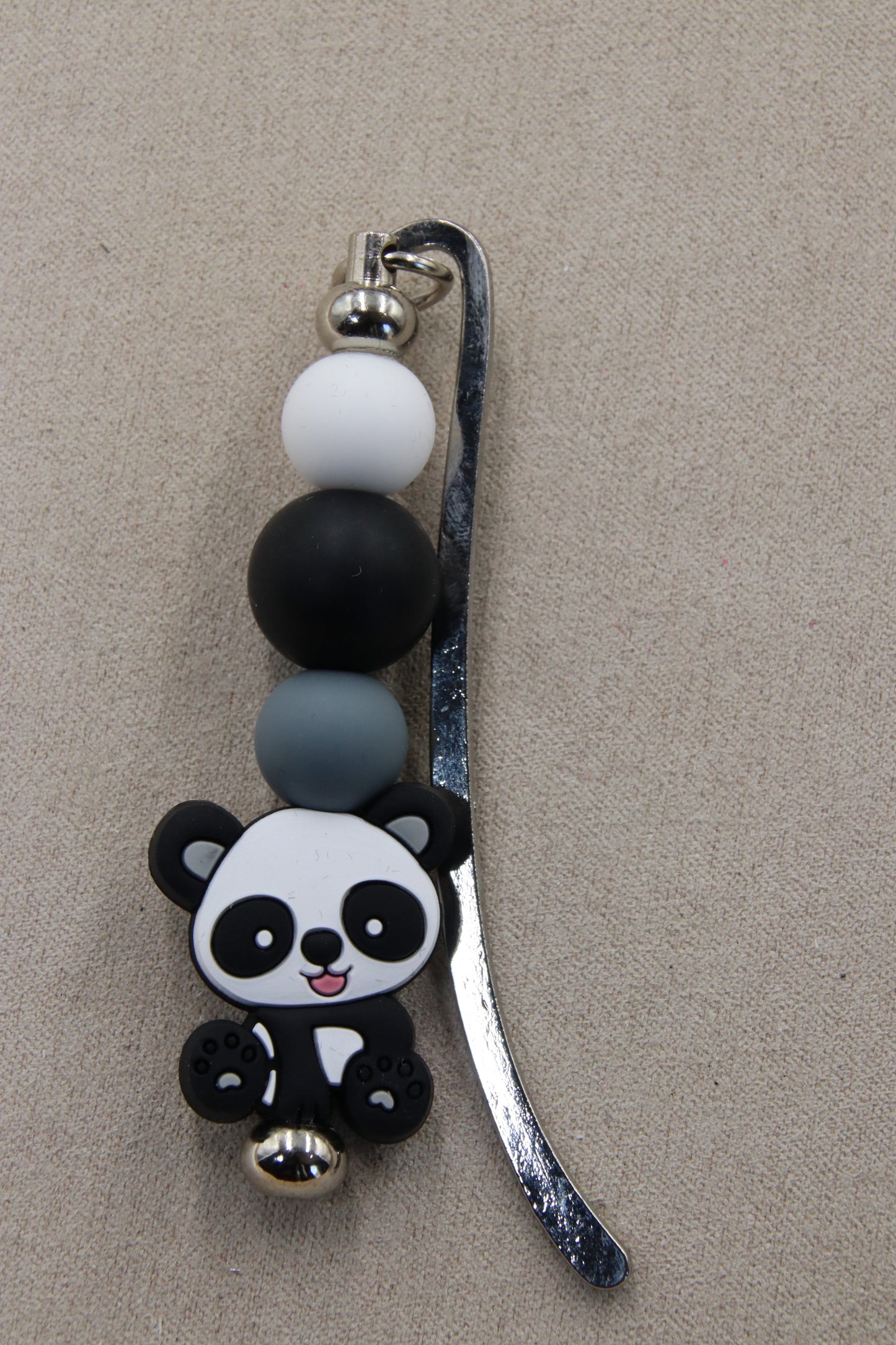Animal Theme, Silver, Bookmark