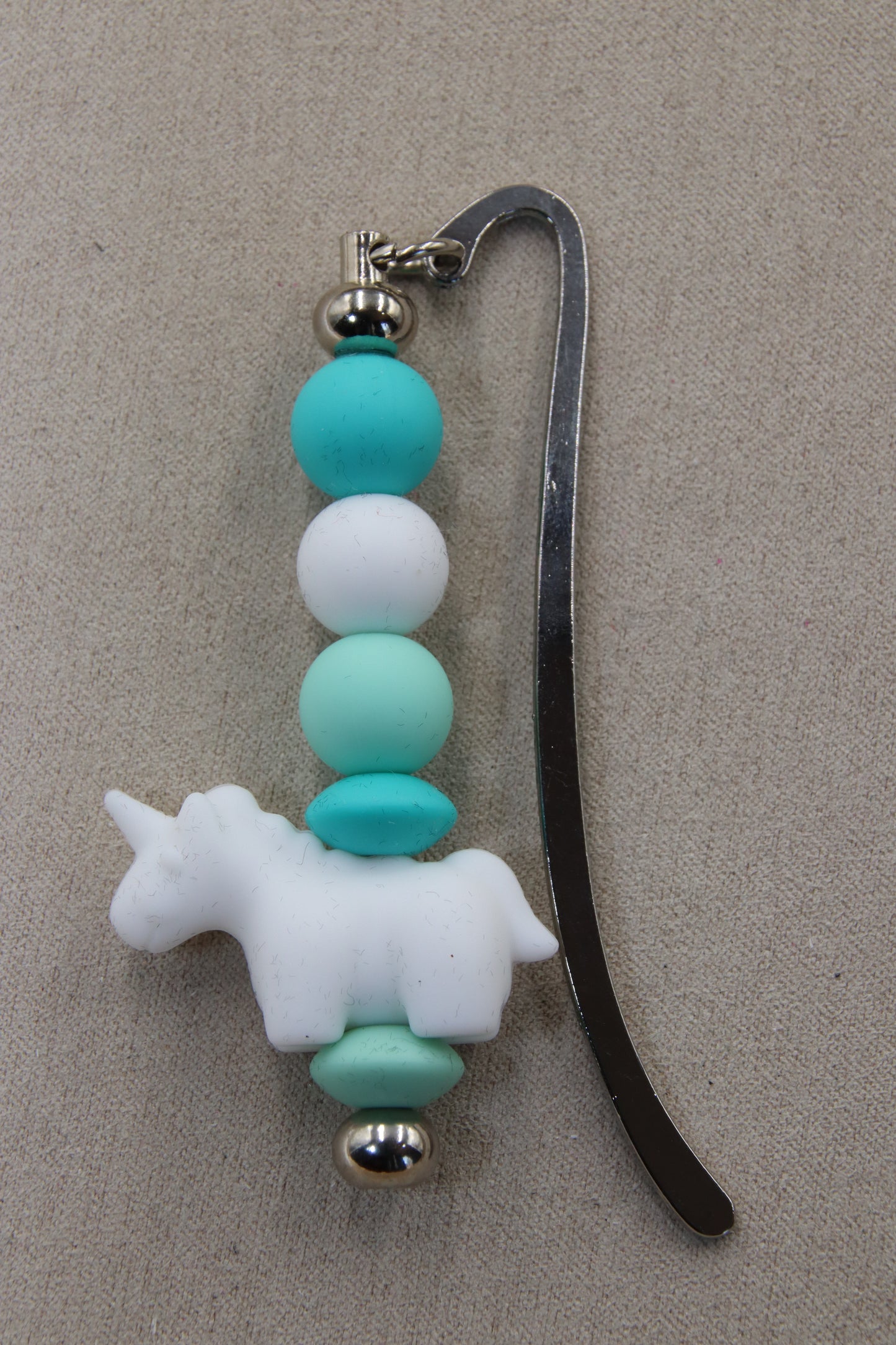 Animal Theme, Silver, Bookmark