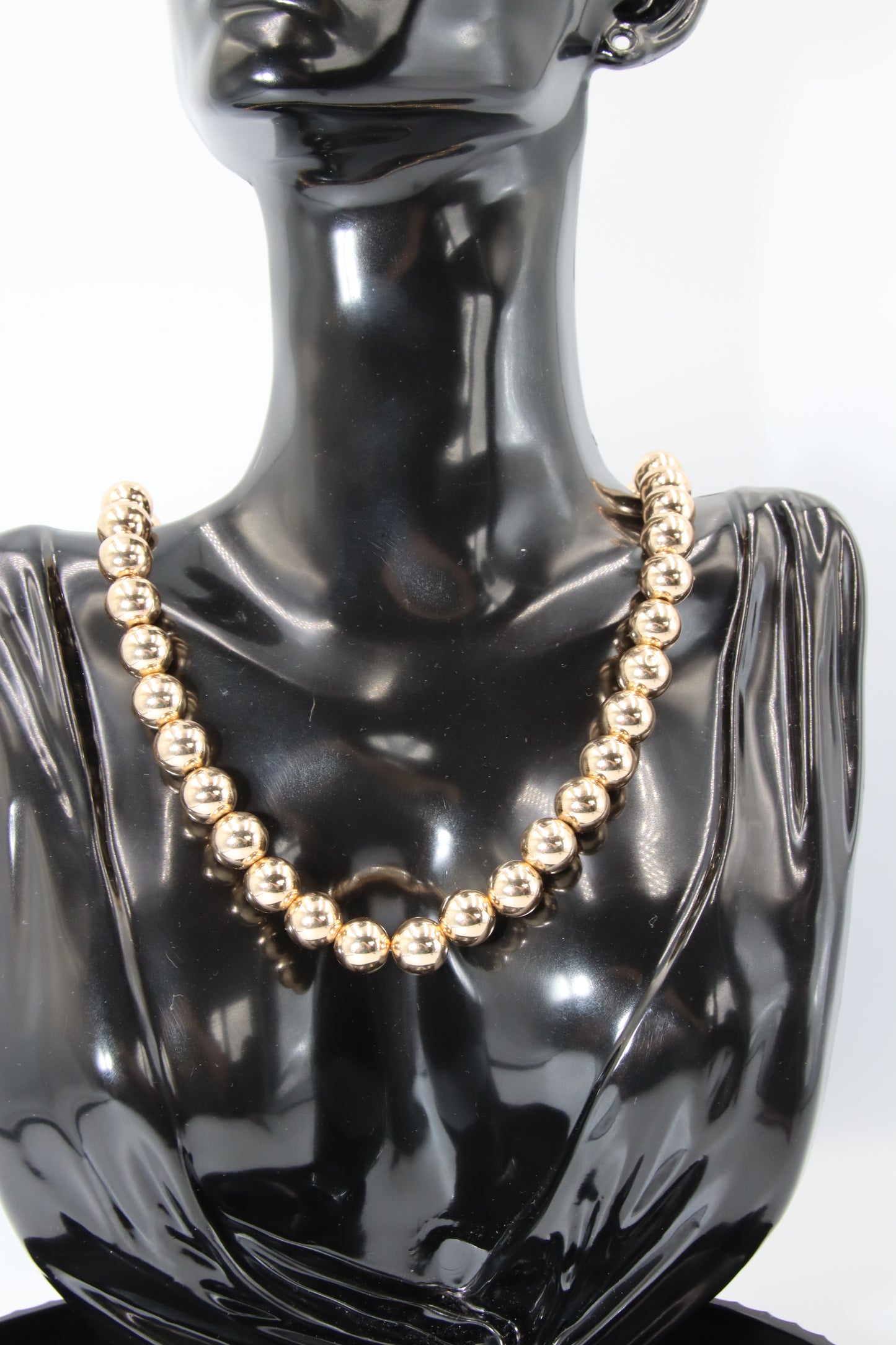 Gold Hematite Necklace (50cm)