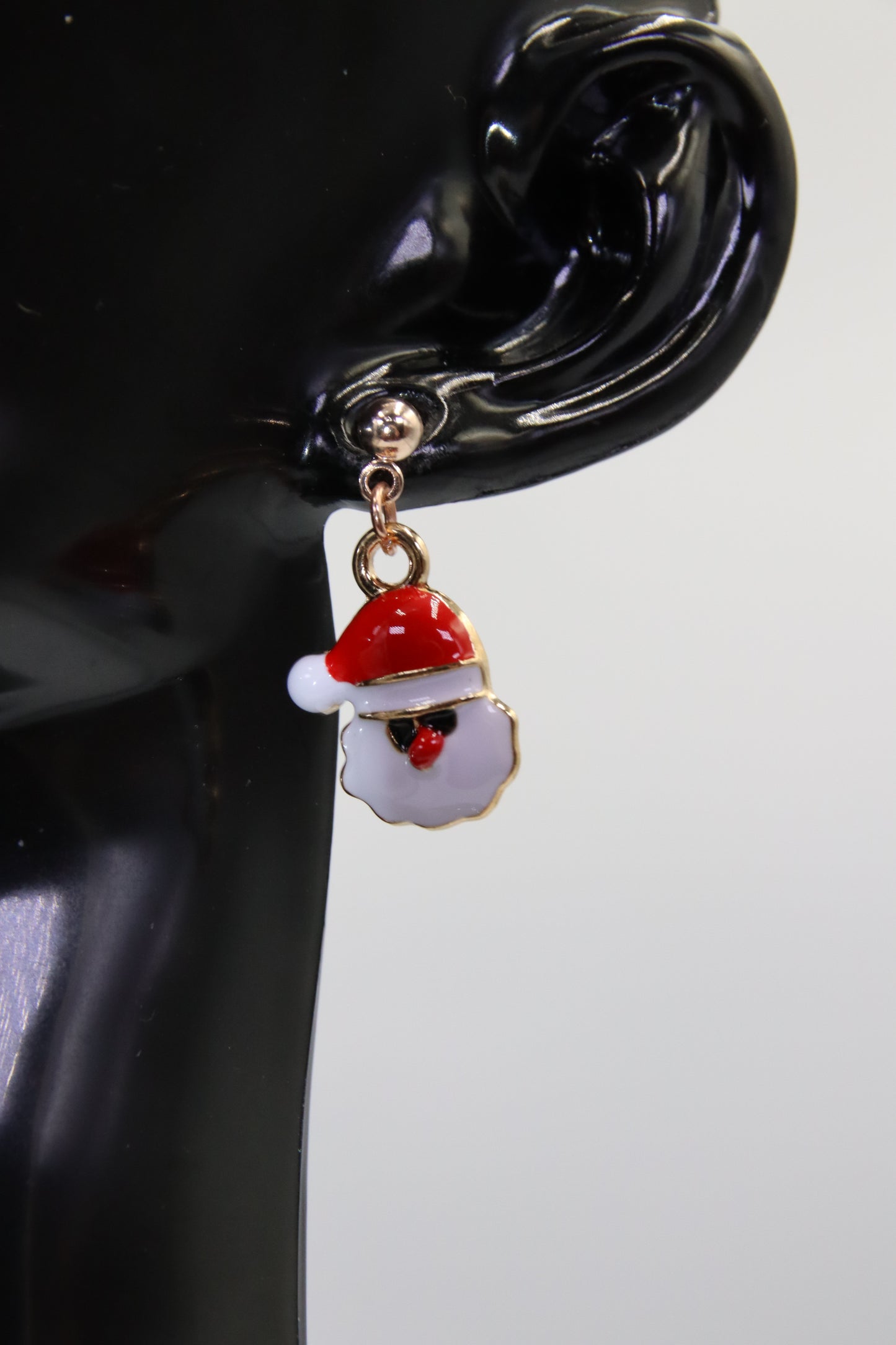 Christmas Earrings, Rose Gold Colour (Various) - Limited Edition