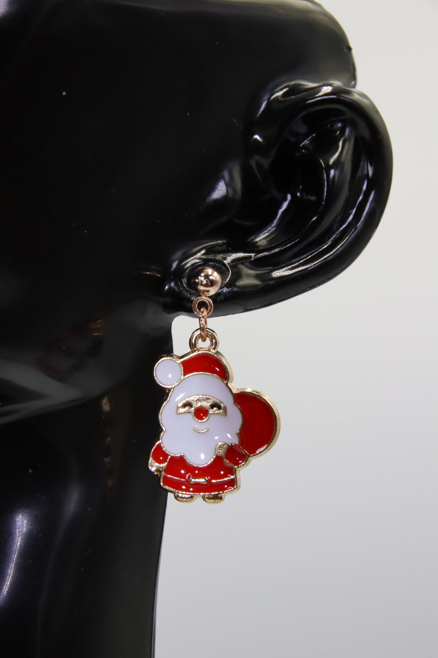 Christmas Earrings, Rose Gold Colour (Various) - Limited Edition