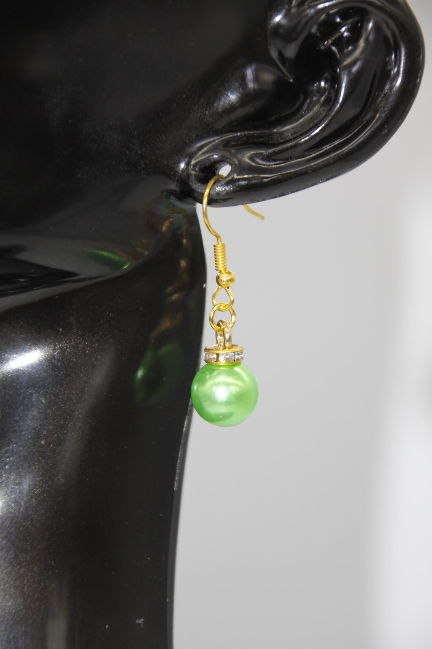 Christmas Baubles, Multicolour, Gold Shep Hook, Earrings