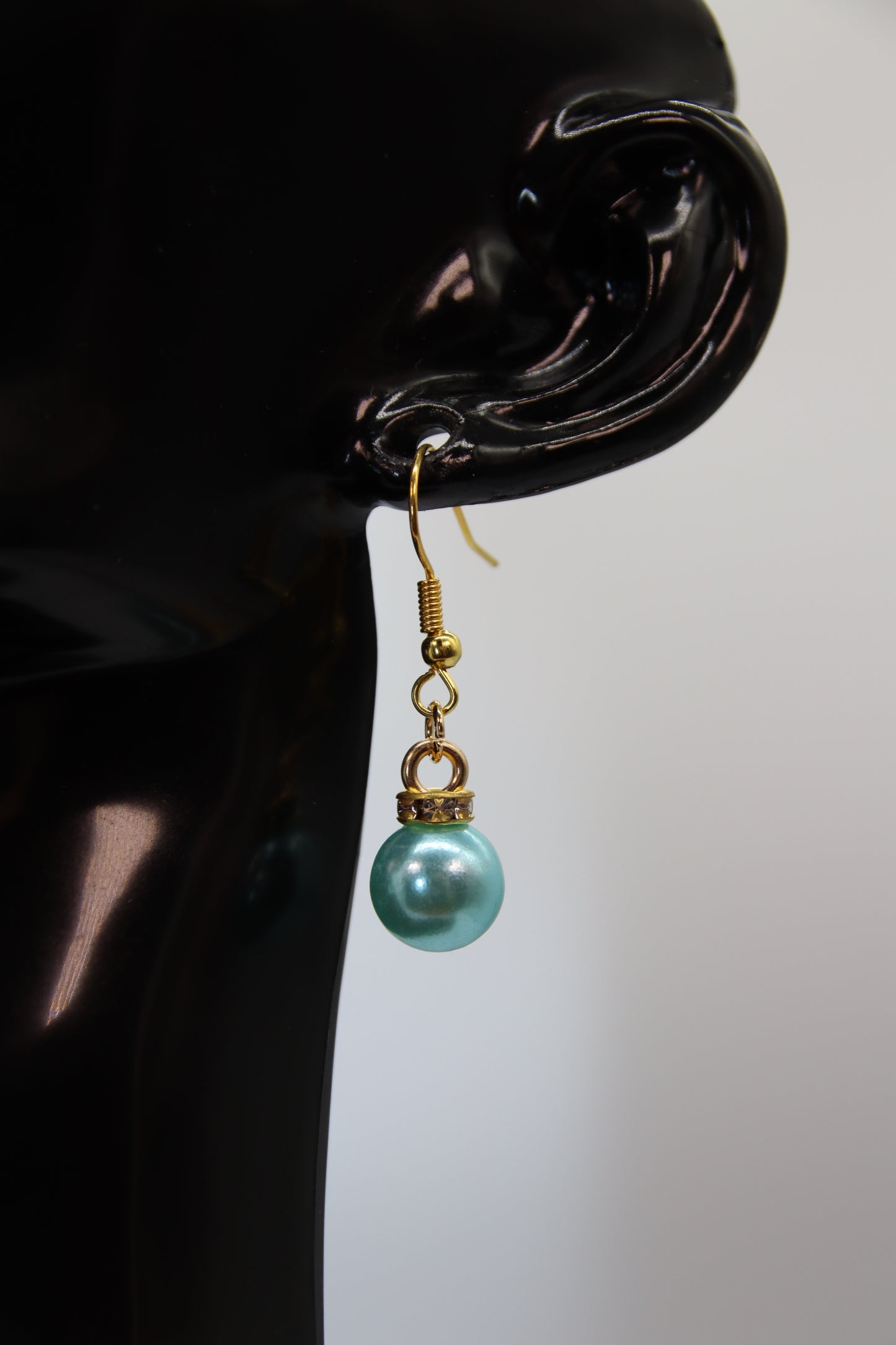 Christmas Baubles, Multicolour, Gold Shep Hook, Earrings