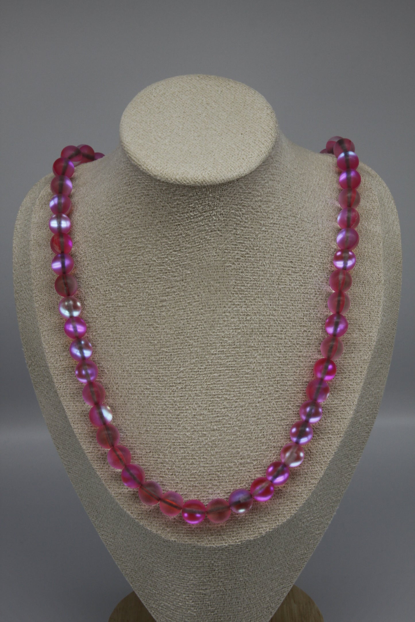 Chinese Bead Necklace, Shimmering, Various Colours (50cm/60cm)