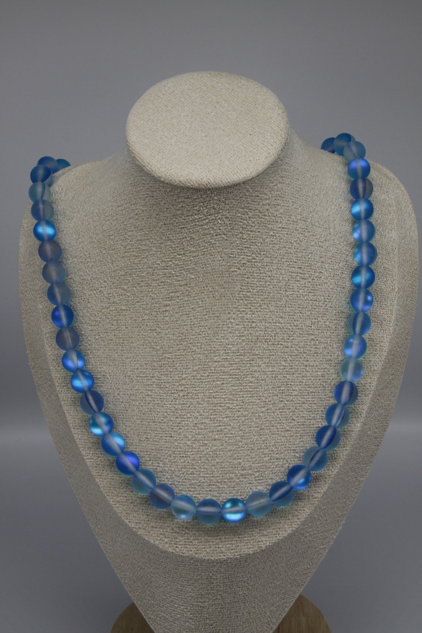 Chinese Bead Necklace, Shimmering, Various Colours (50cm/60cm)