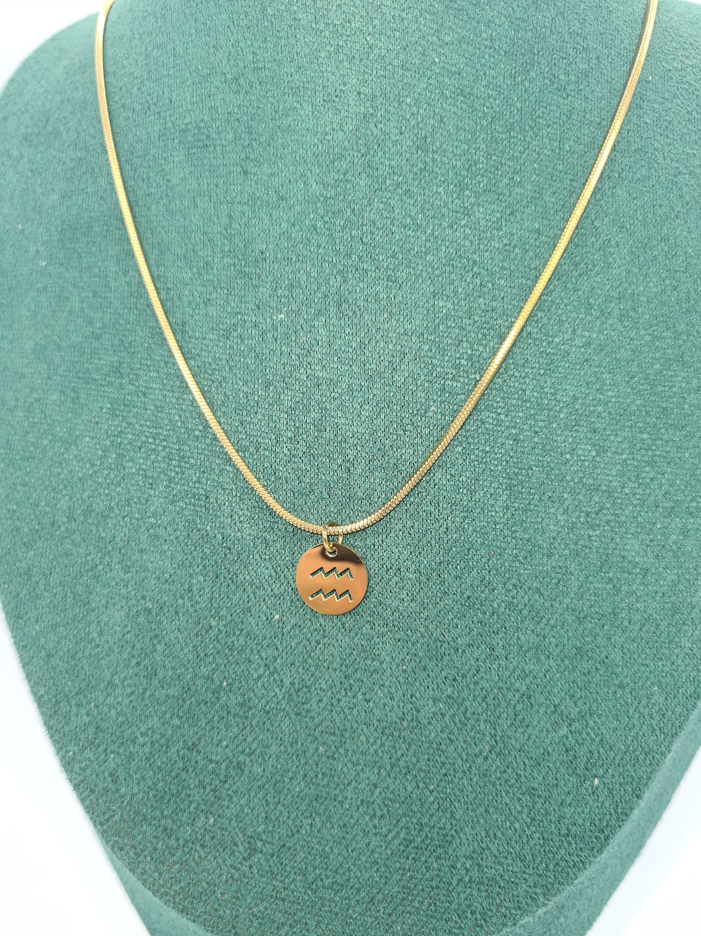 Zodiac Sign, Necklace, 60cm, Gold