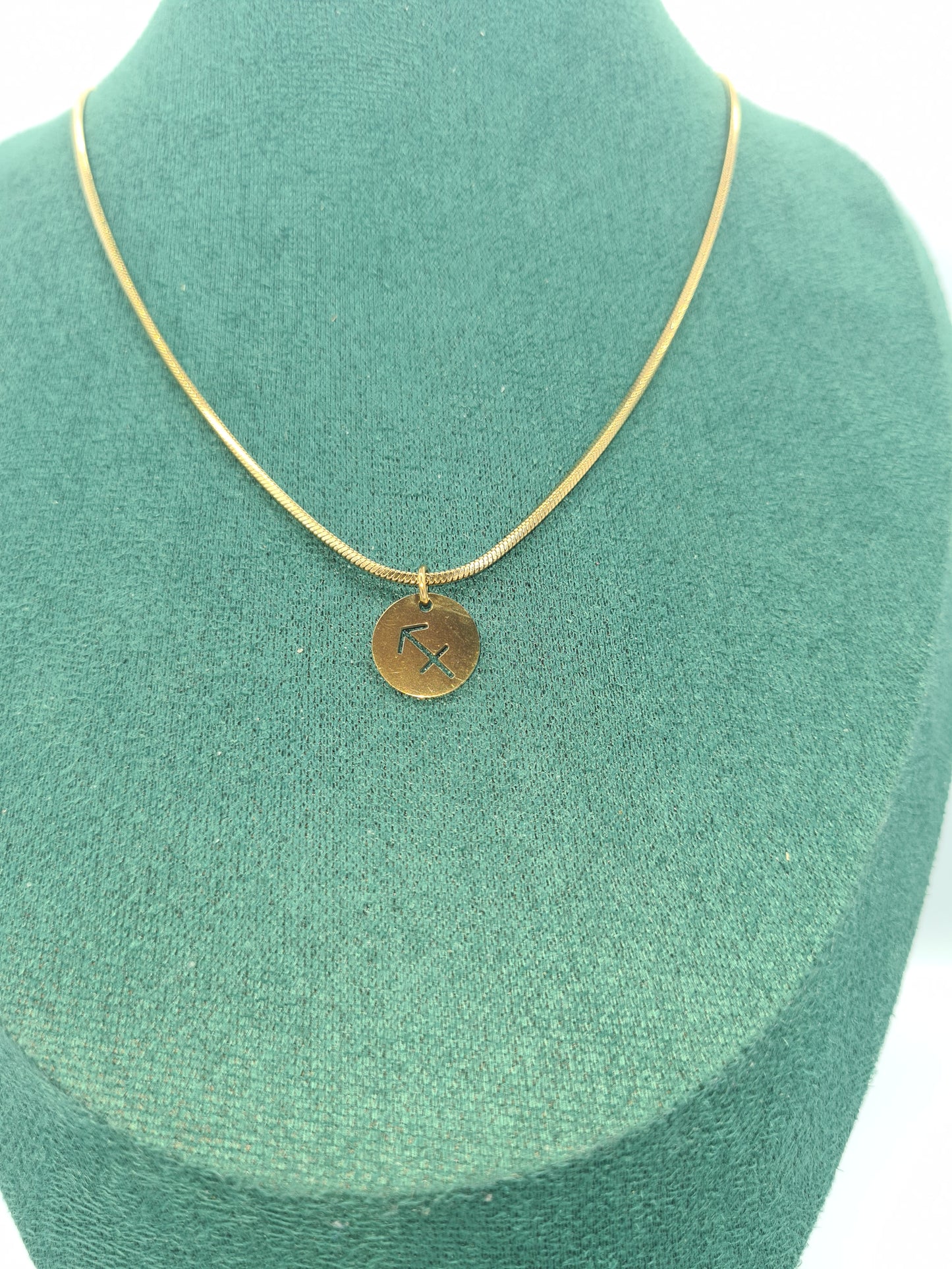 Zodiac Sign, Necklace, 60cm, Gold