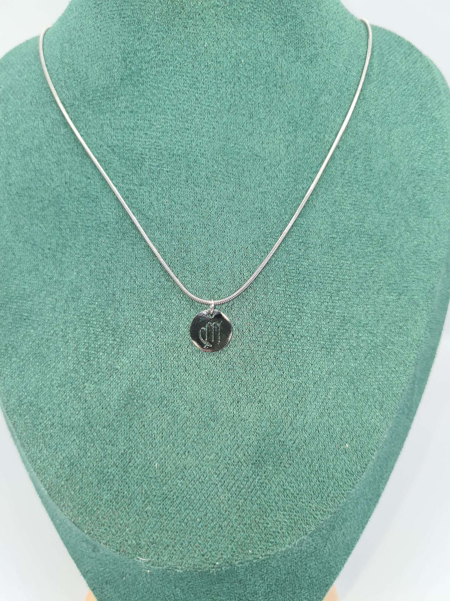 Zodiac Sign, Silver, Necklace (50cm & 55cm)