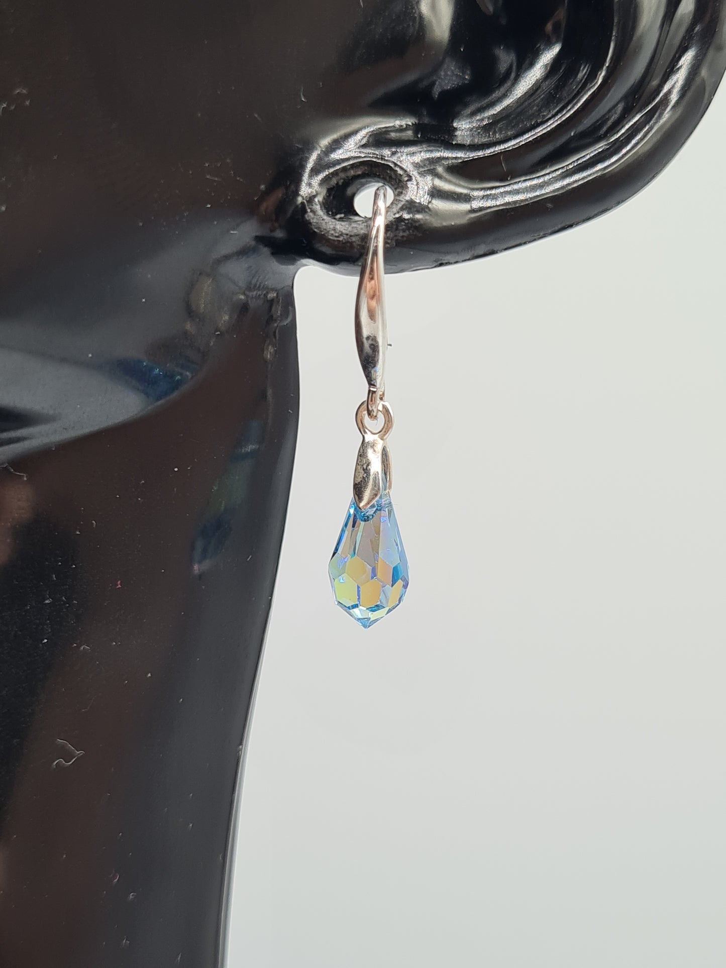 Swarovski Crystal, Earrings, Hook (Silver)
