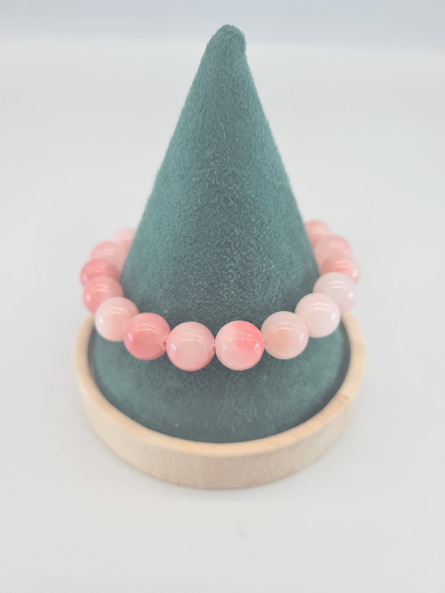 Pink White Persian Adjustable Bracelet
