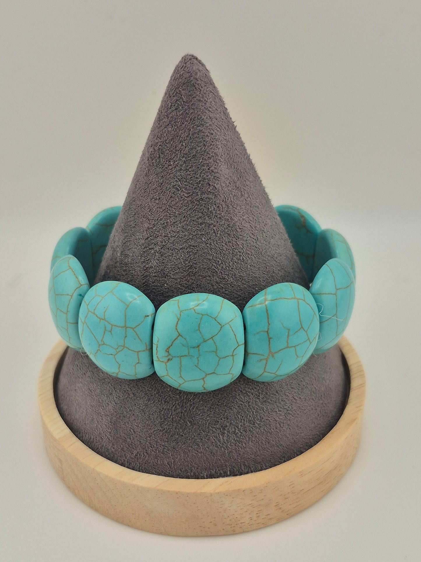 Bracelet, Turquoise, Elastic, Various Styles