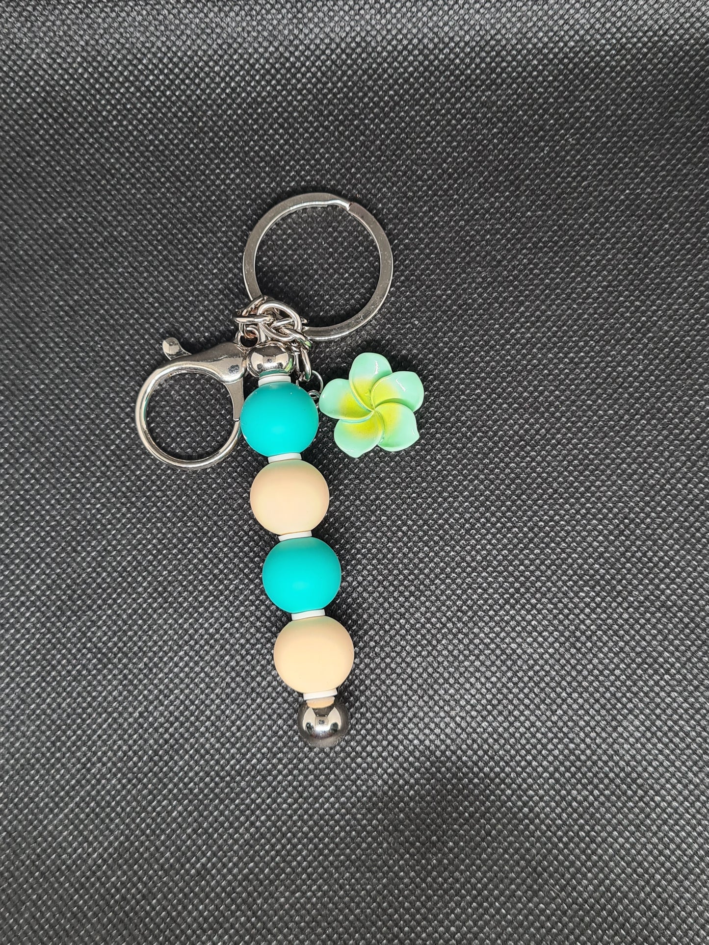 Summer Flower Keychain