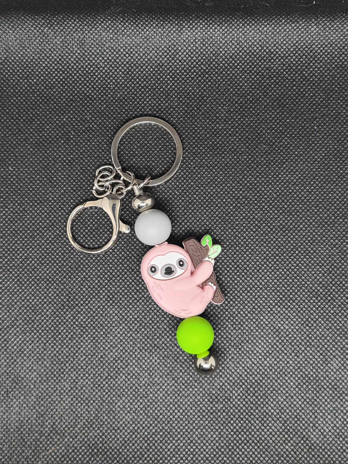 Sloth Key Chain, Gold (Various Colours)