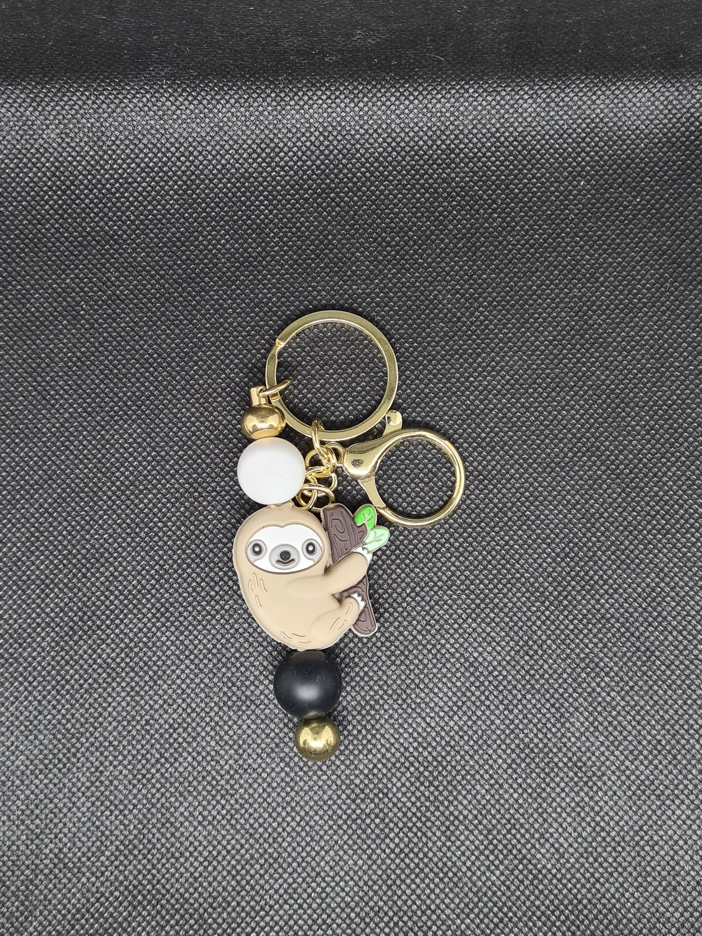Sloth Key Chain, Gold (Various Colours)