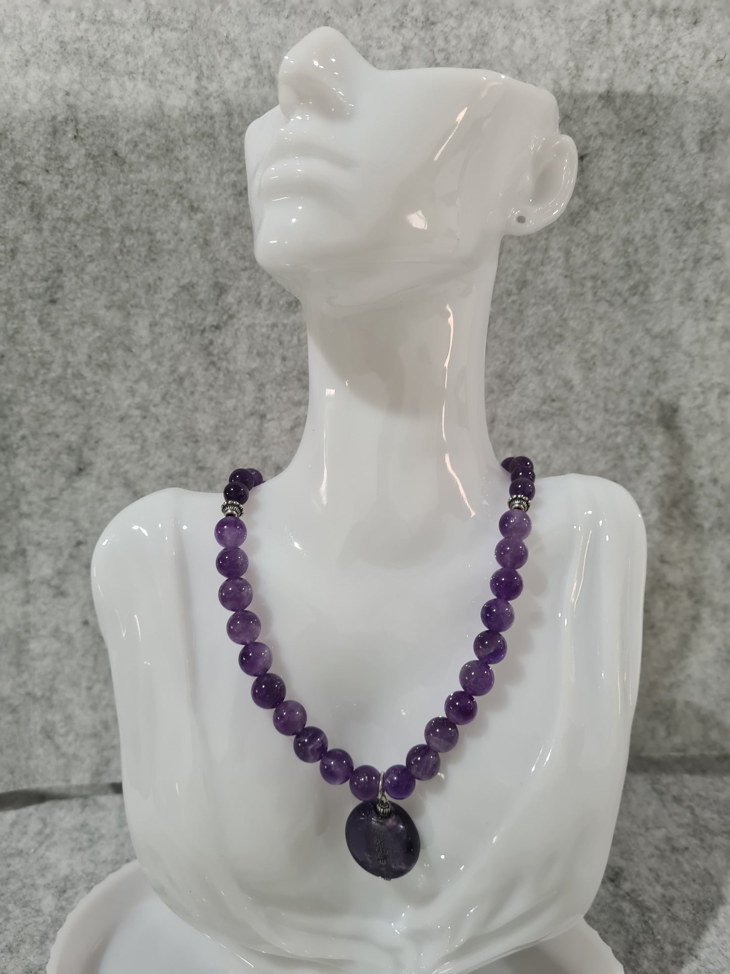 Amethyst Necklace (54/58/64cm)