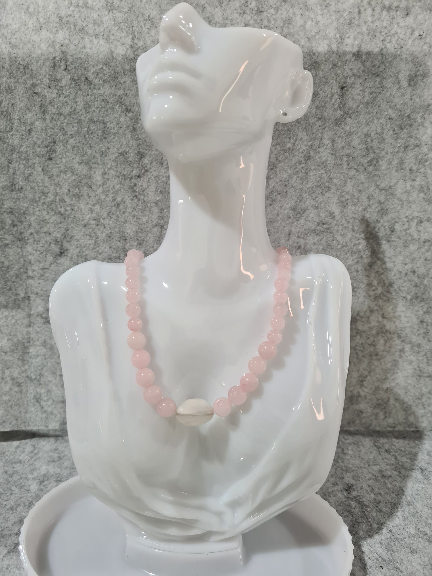 Rose Quartz Necklaces (41/62/66cm)