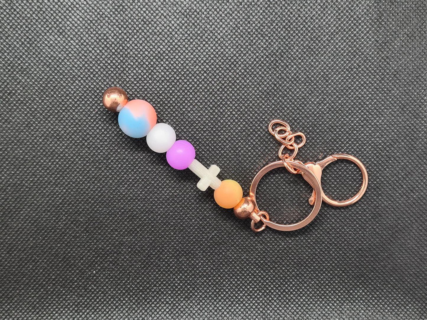 Luminous Cross, Keychain