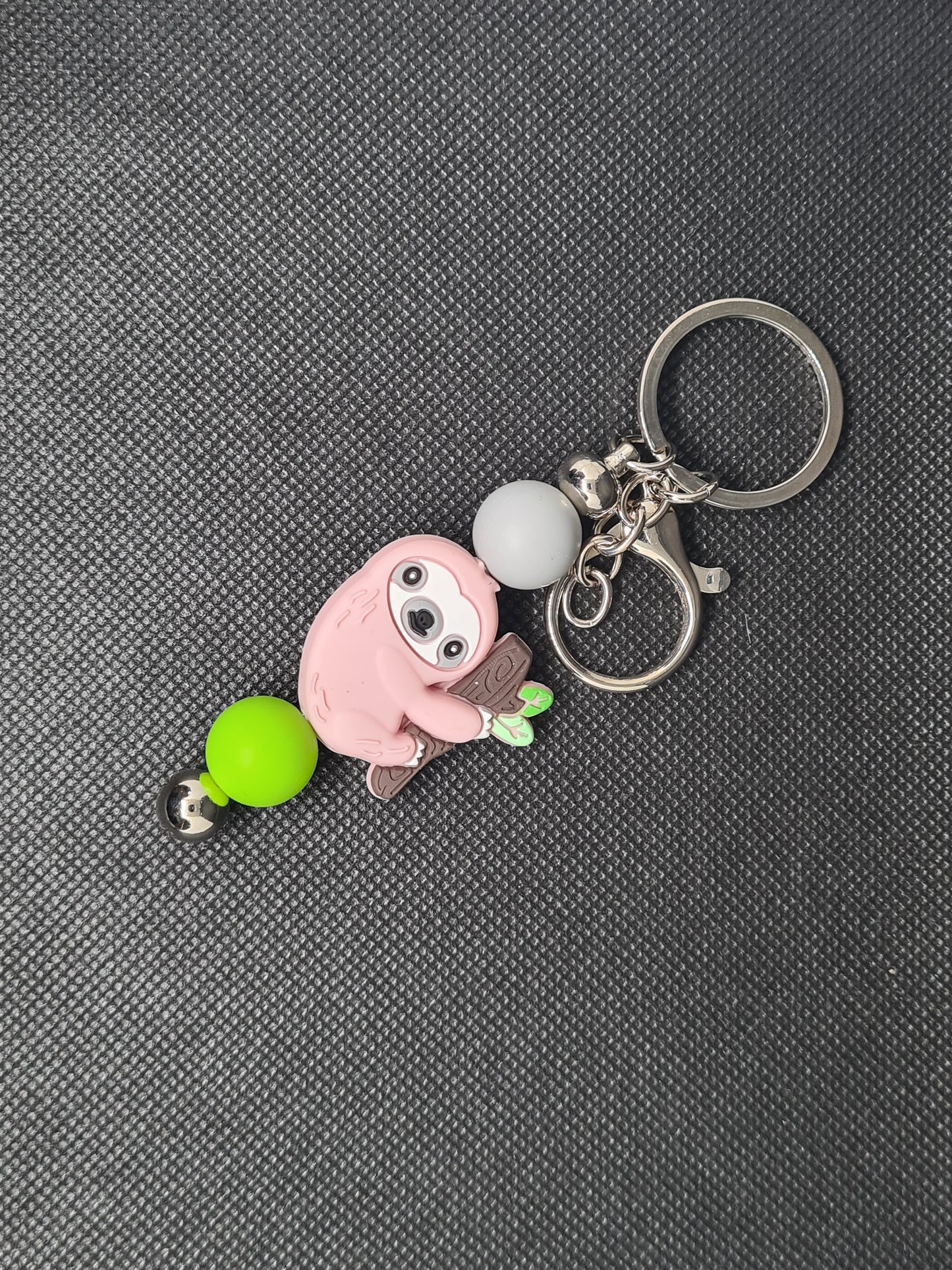 Sloth Key Chain, Gold (Various Colours)