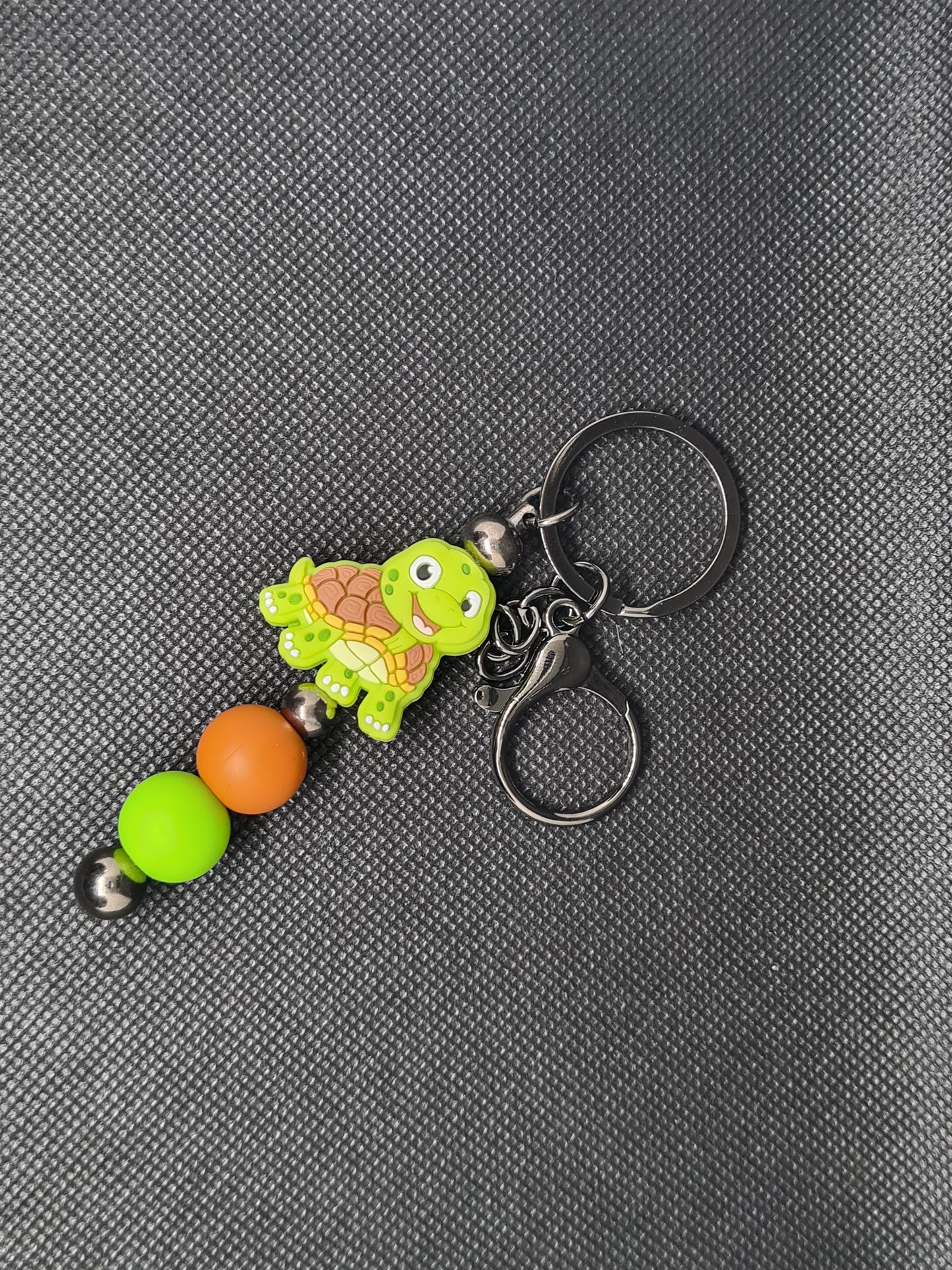 Cute Turtle KeyChain, (Gold, Rose Gold, Silver, Platinum)