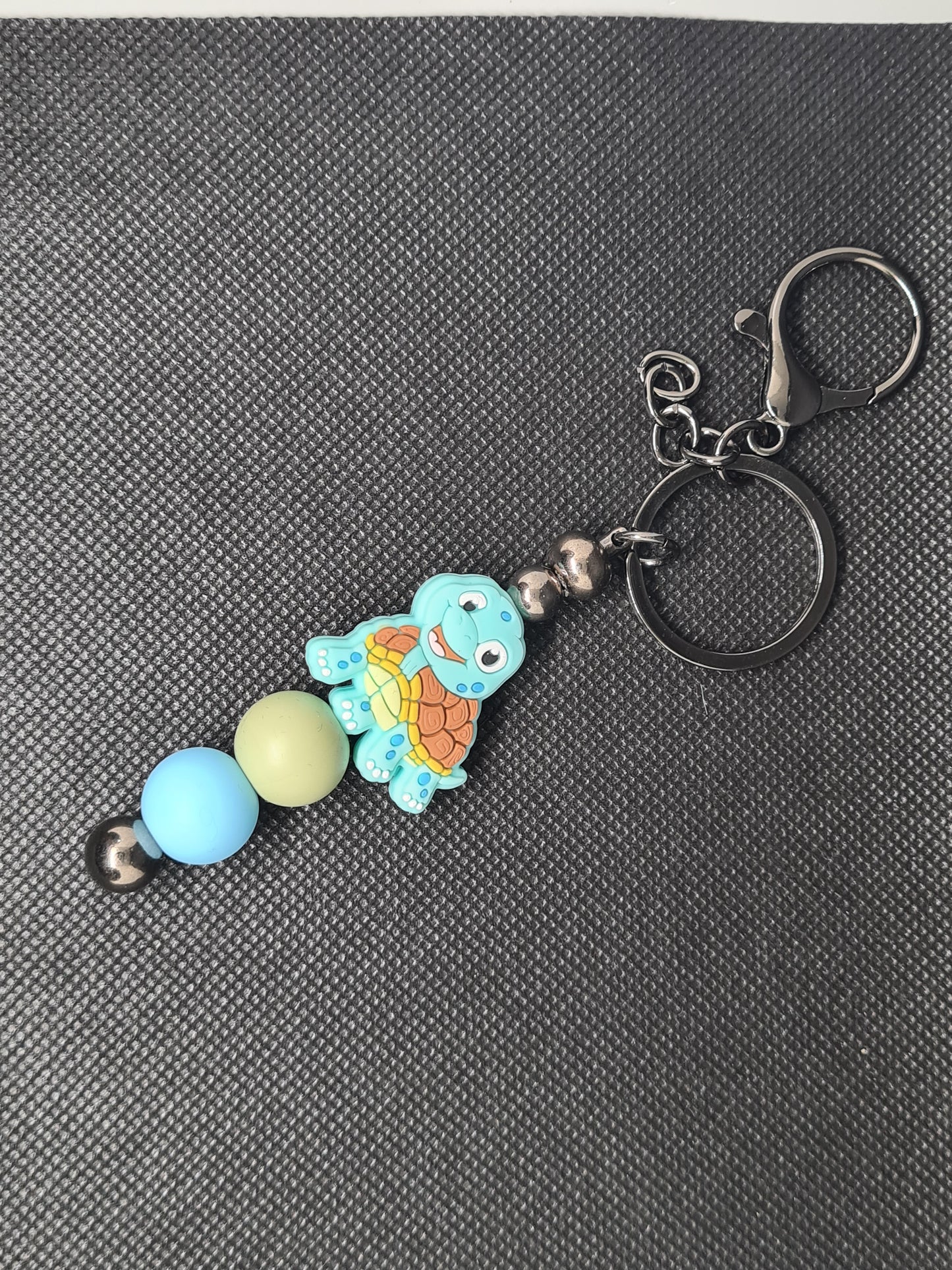 Cute Turtle KeyChain, (Gold, Rose Gold, Silver, Platinum)