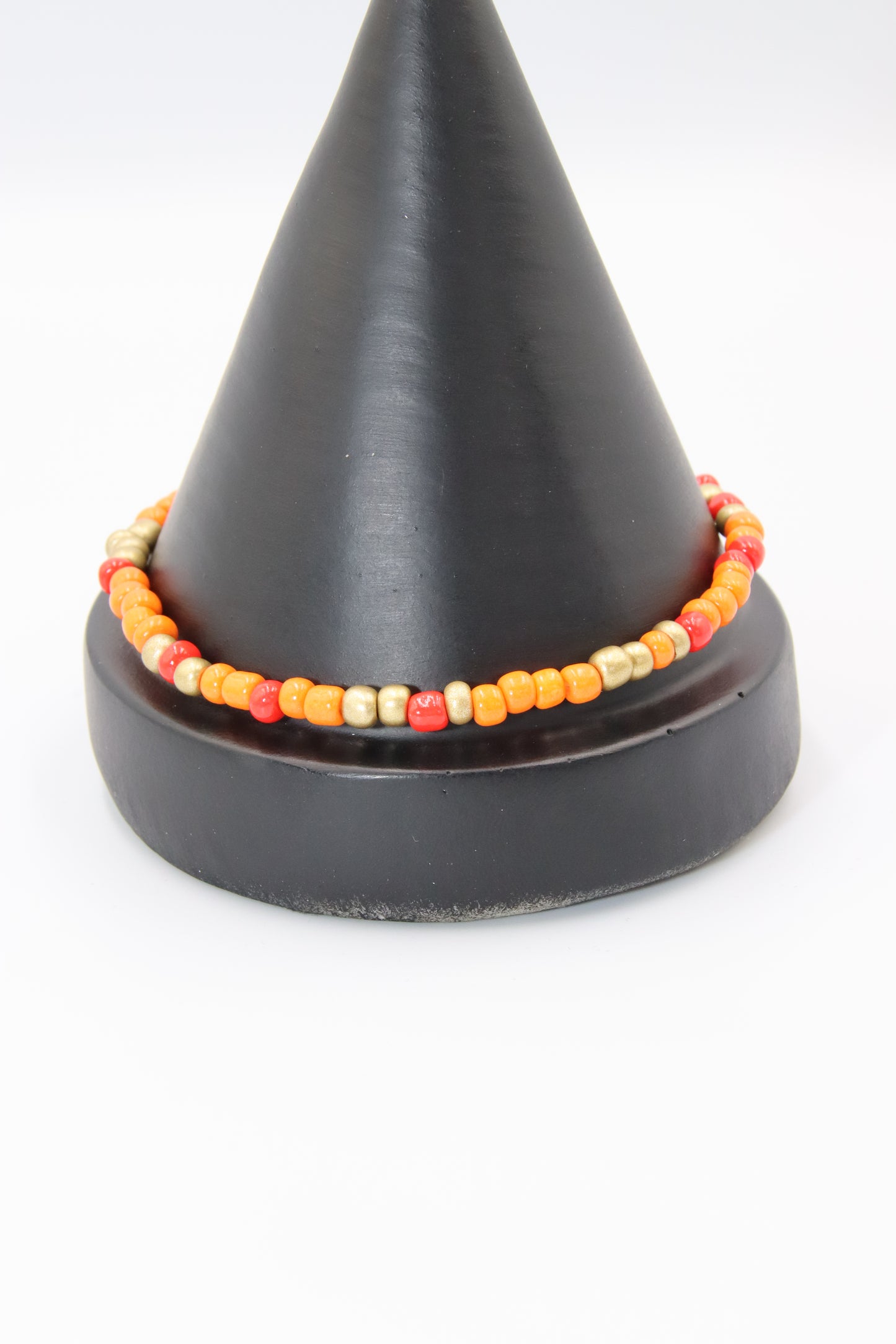 Anklets, Glass Barrel multi-colour