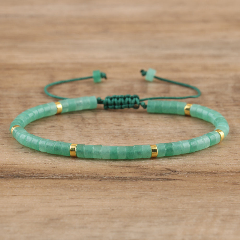 Various Gemstone Bracelets