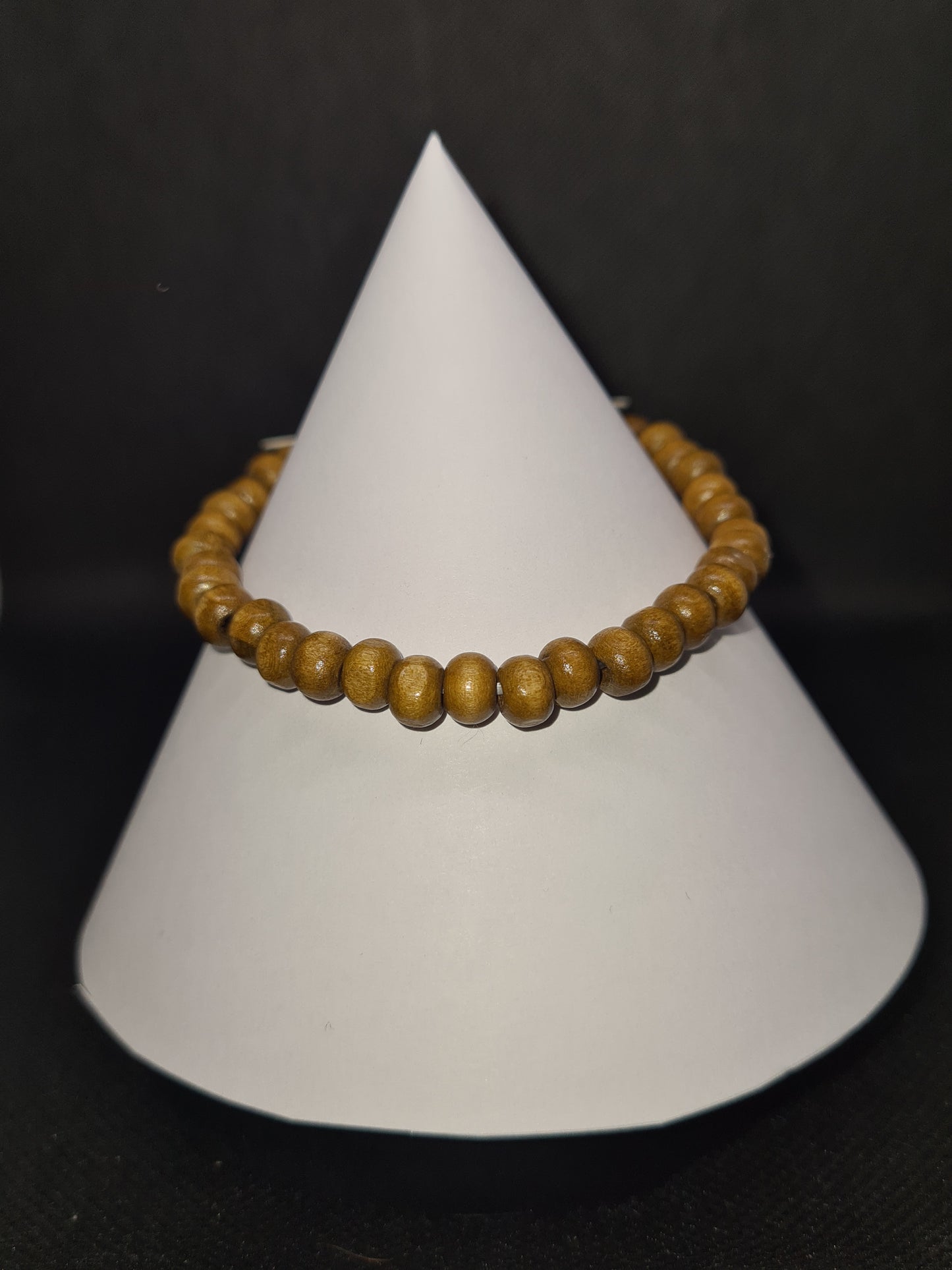 Men's Bracelet (Wooden Bead/Coconut Shell/Volcanic Stone)