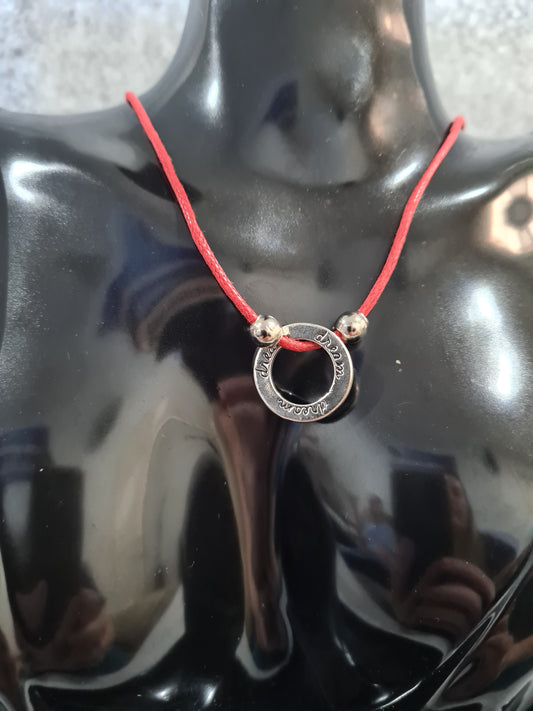 Inspiration Disc Necklace, (Multi-Colour)