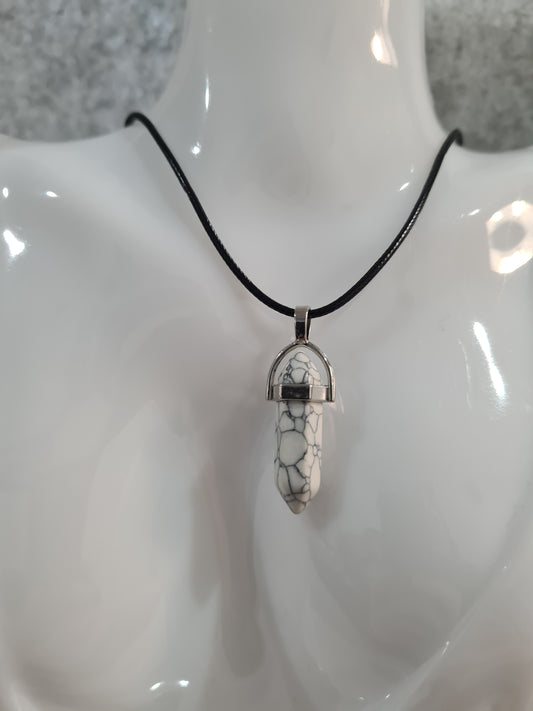 Multi-colour Crystal Pointed Chakra Pendant