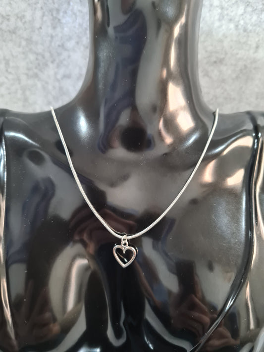 Open Hearts Necklace