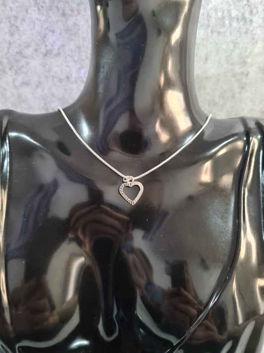 Bali Open Heart Necklace