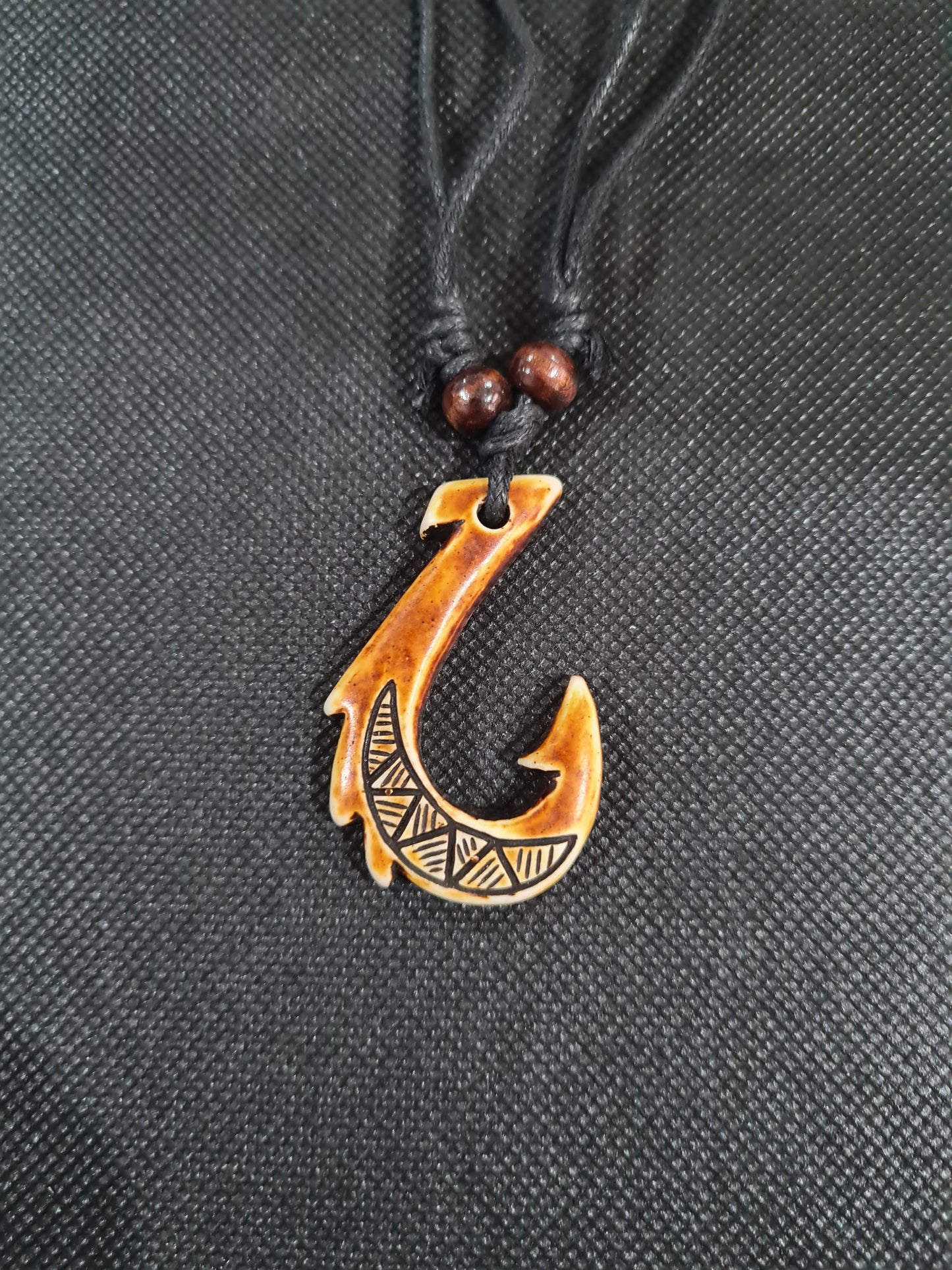 Maori Fish Hook Traditional Necklace