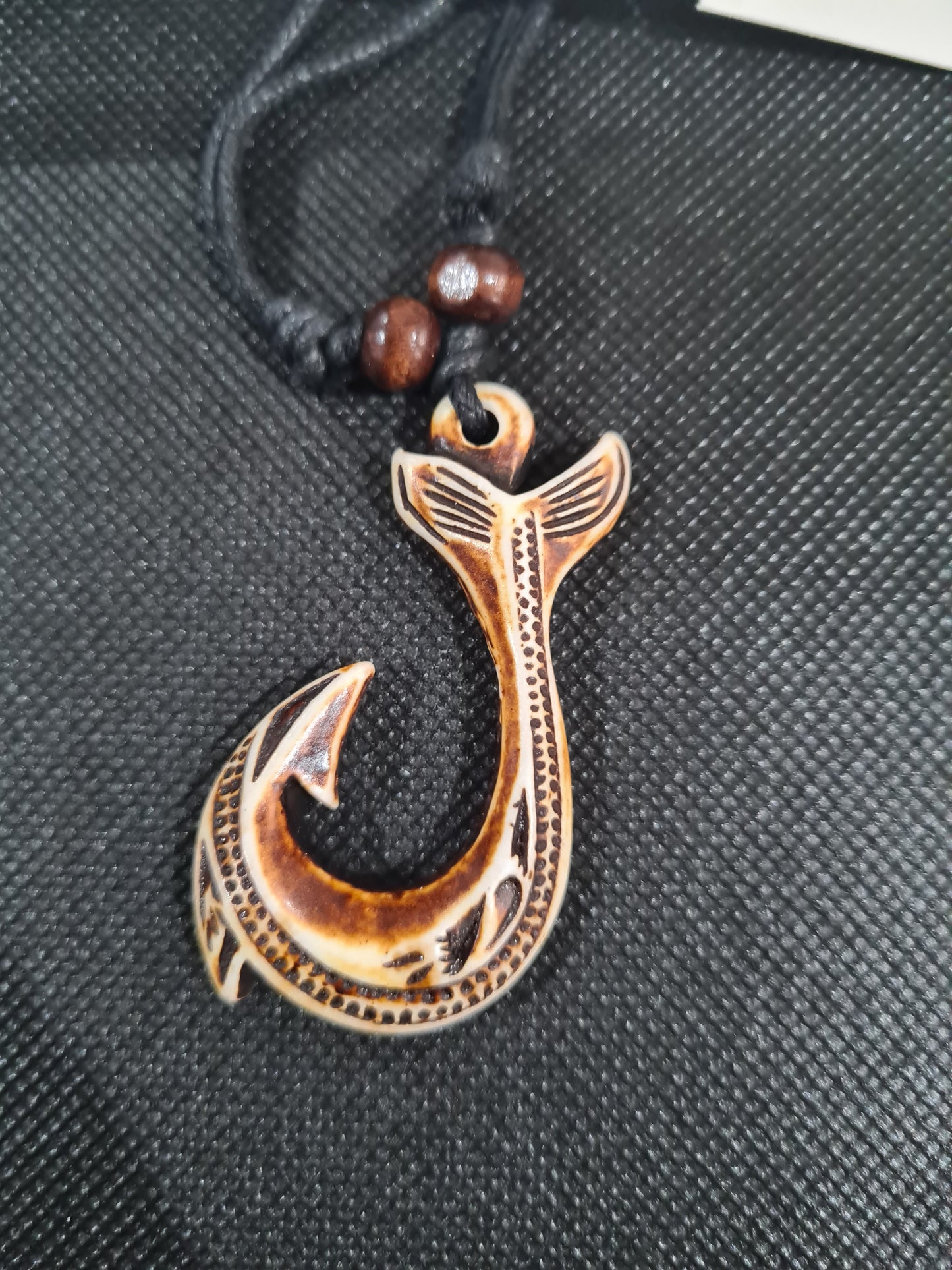 Maori Fish Hook Traditional Necklace