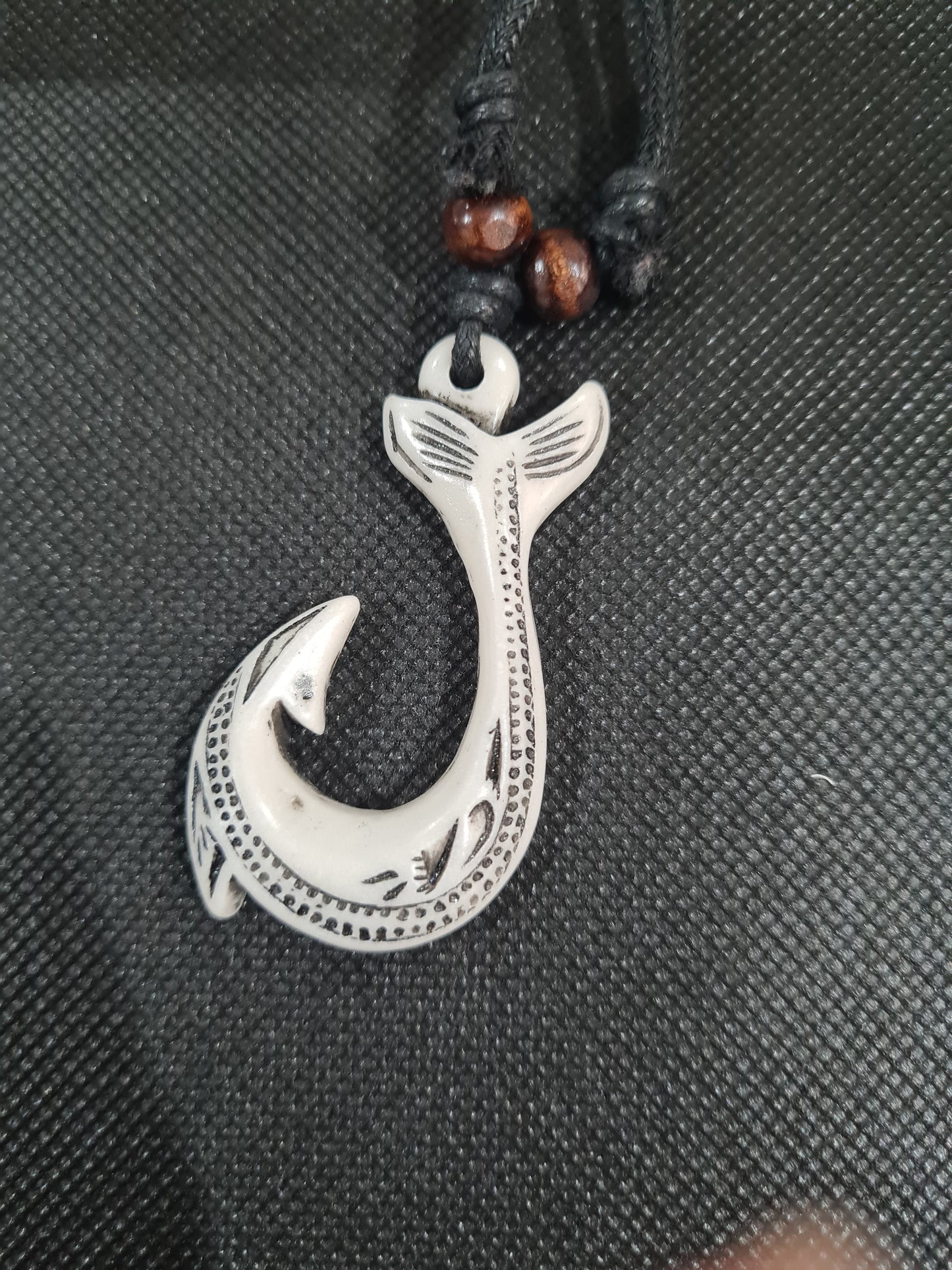 Maori Fish Hook Traditional Necklace
