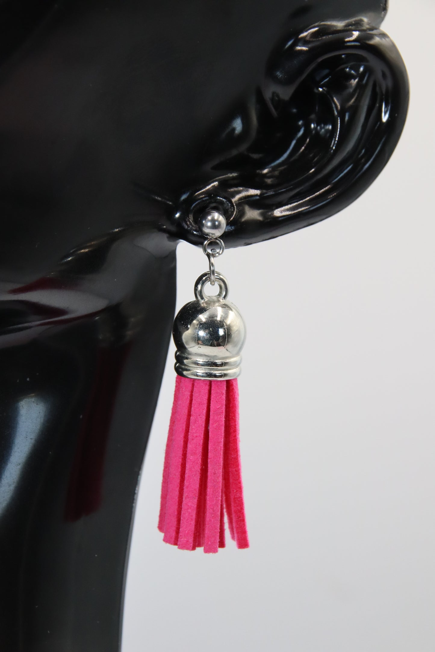Tassel Stud Earrings (Gold & Silver)