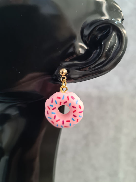 Donut Earrings - various colours (Gold, Silver, Rose Gold)