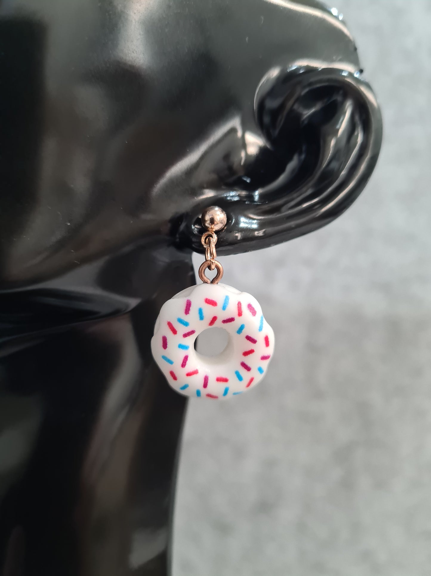 Donut Earrings - various colours (Gold, Silver, Rose Gold)