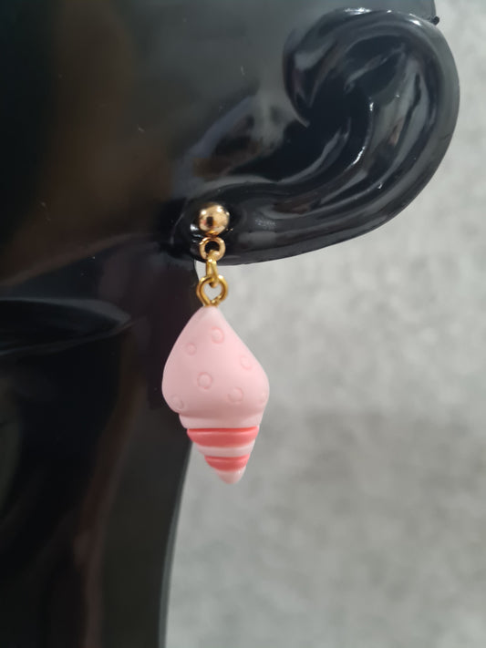 Ocean Animal, Earrings, Gold and Silver Studs