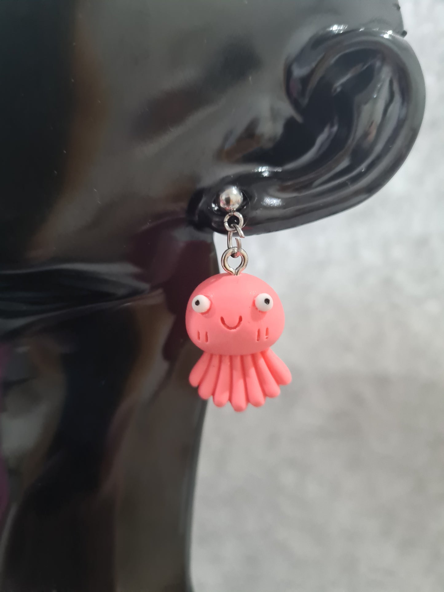 Ocean Animal, Earrings, Gold and Silver Studs
