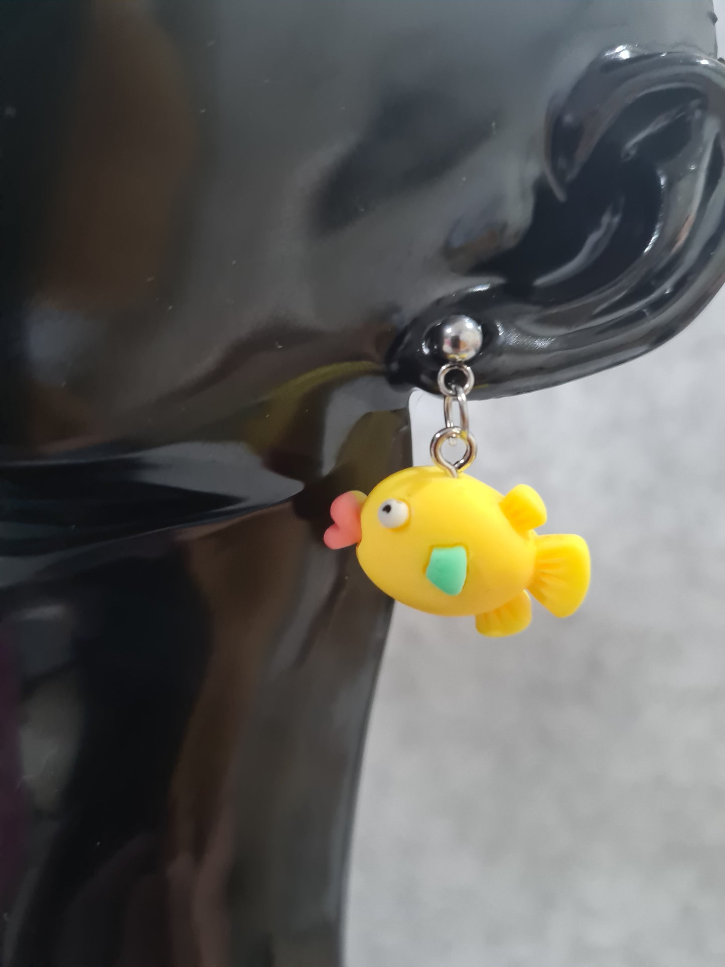 Ocean Animal, Earrings, Gold and Silver Studs