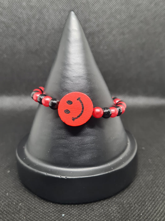 Red & Black Smiley (17cm)