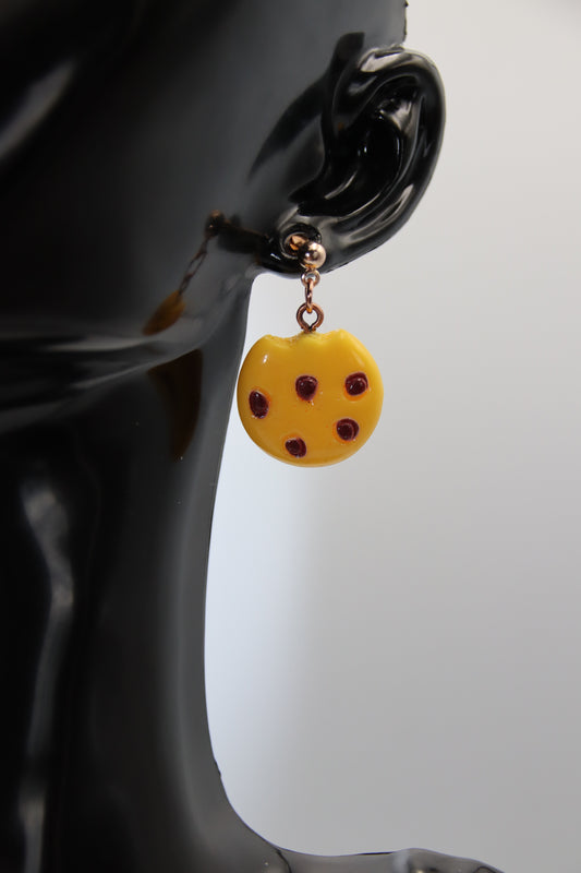 Cookies Earrings, Ball Studs