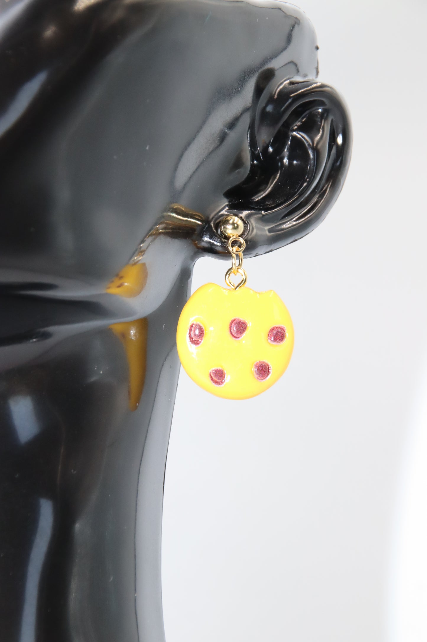 Cookies Earrings, Ball Studs