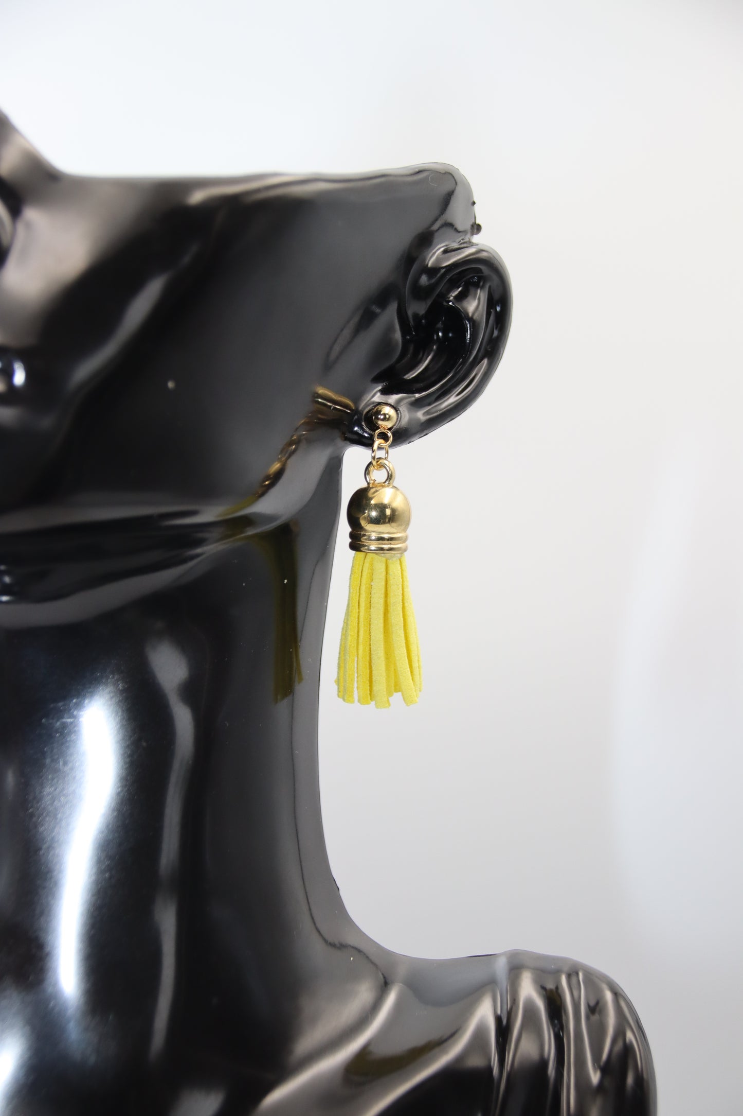 Tassel Stud Earrings (Gold & Silver)