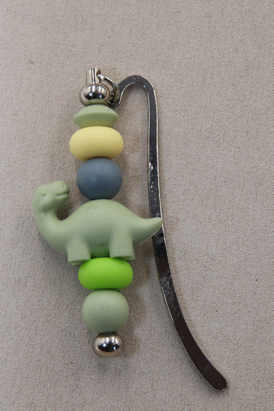 Animal Theme, Silver, Bookmark