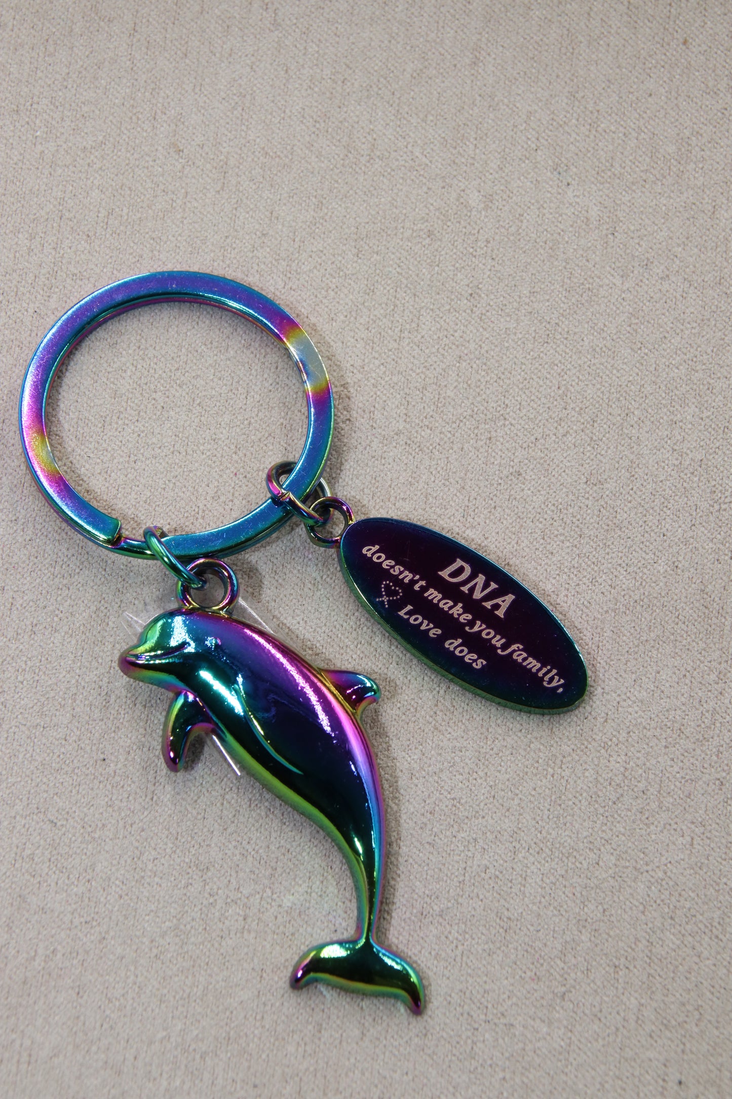 Dolphin, Colourful Keychain