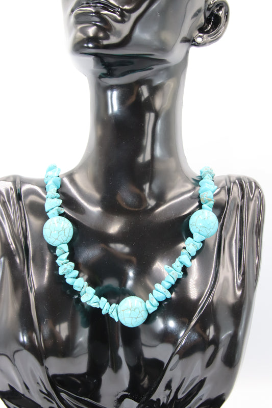 Turquoise Natural Stone Necklace